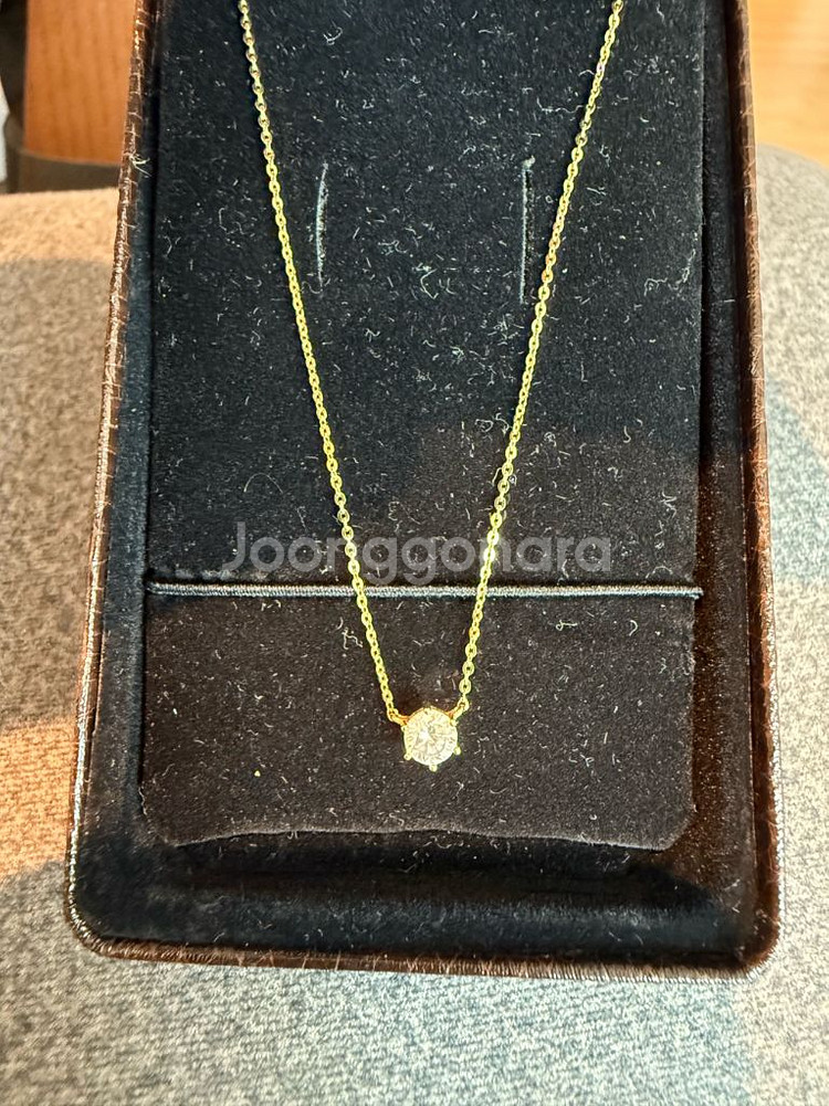 14k 큐빅 목걸이--0