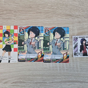 일괄)히로아카 나히아 지로 쿄카 tcg카드바보카 스티커