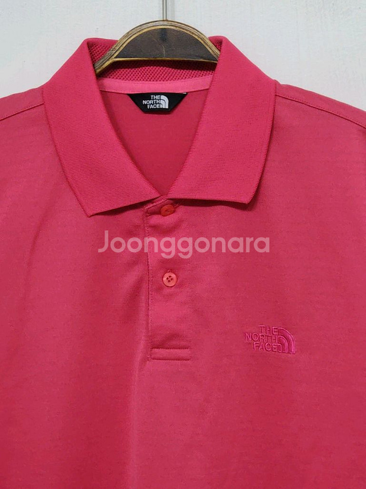 (100) 노스페이스 반팔 카라티 등산복 기능성 티셔츠--1