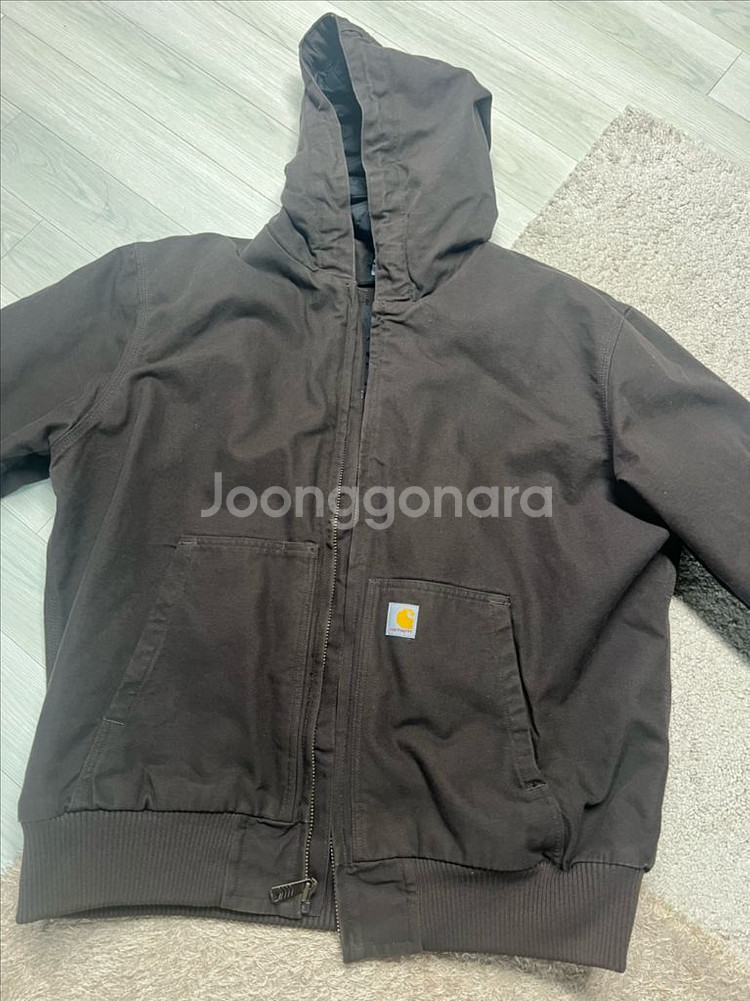 Carhartt 칼하트 덕 액티브 자켓 샌드스톤 XL--1