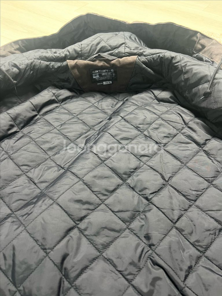 Carhartt 칼하트 덕 액티브 자켓 샌드스톤 XL--3