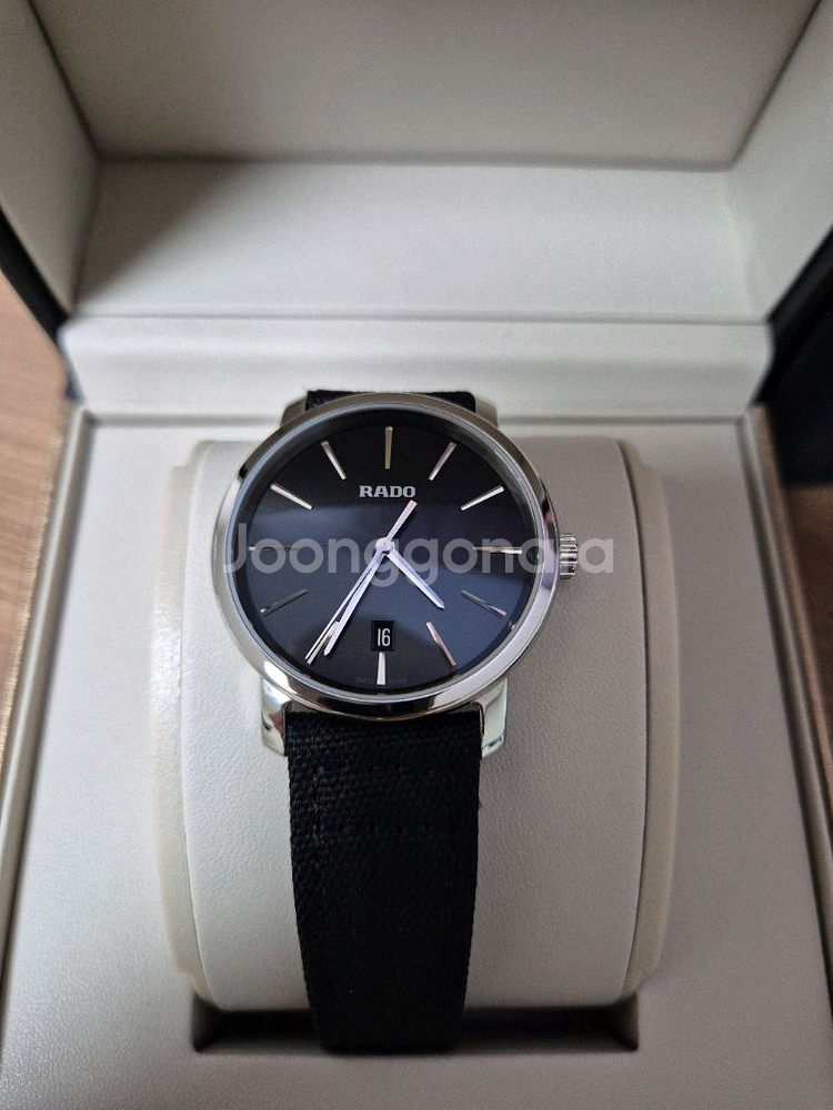 라도 다이아마스터 쿼츠 시계 40mm--1