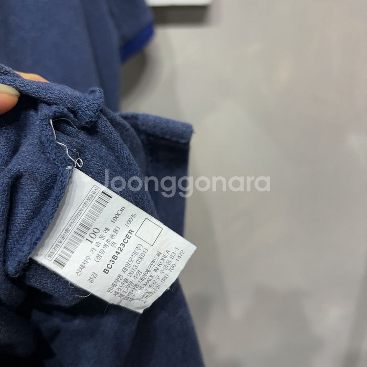 (100) 빈폴 캐주얼 포켓 반팔 카라티--4