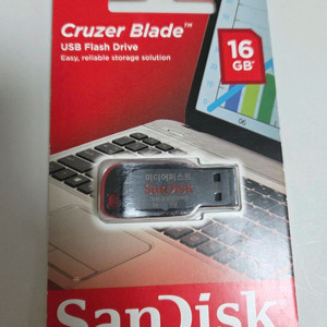 샌디스크 cruzer blade 16GB USB 2.0