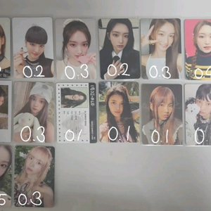 아이브, 아이들, 뉴진스, 엔믹스 포카 팝니다