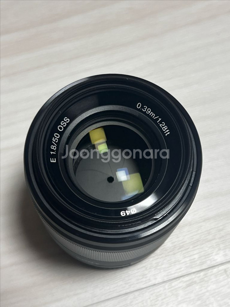 소니 E마운트 50mm F1.8 망원 단렌즈--1