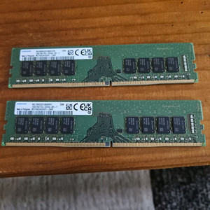 삼성ddr4 3200 16g 2개팝니다