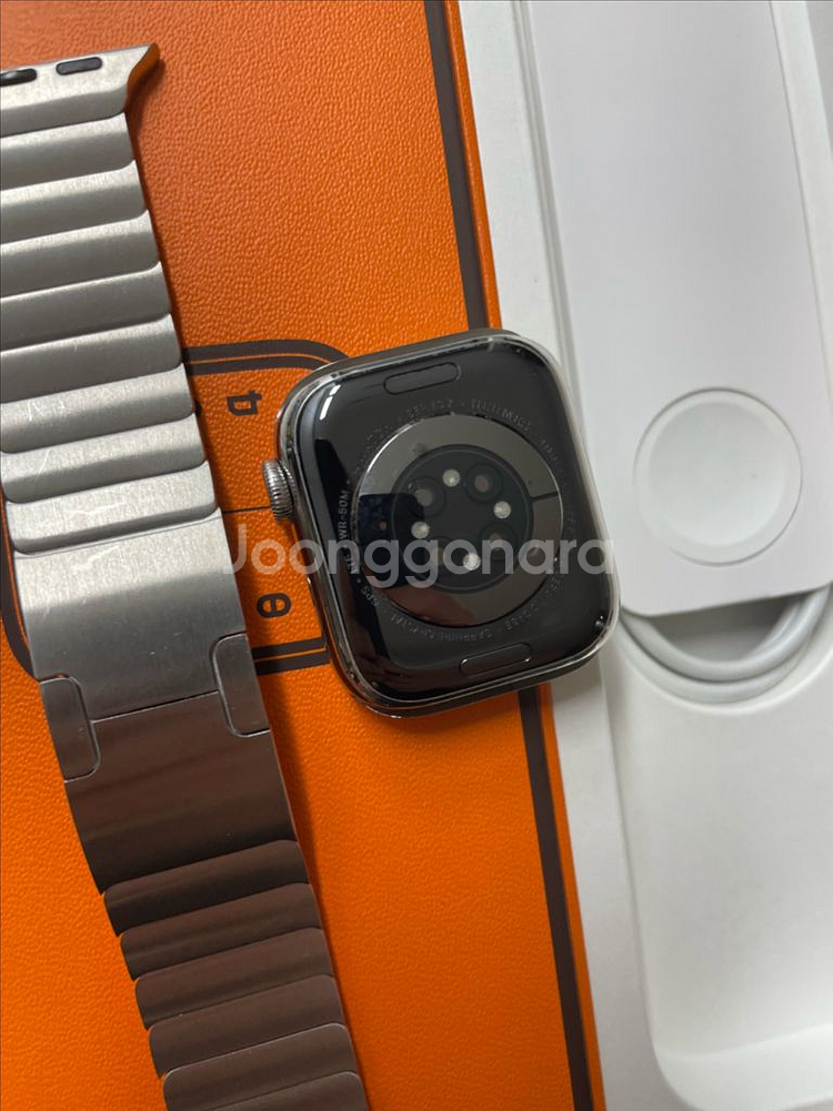 애플워치7에르메스 실버 41mm SS급--1