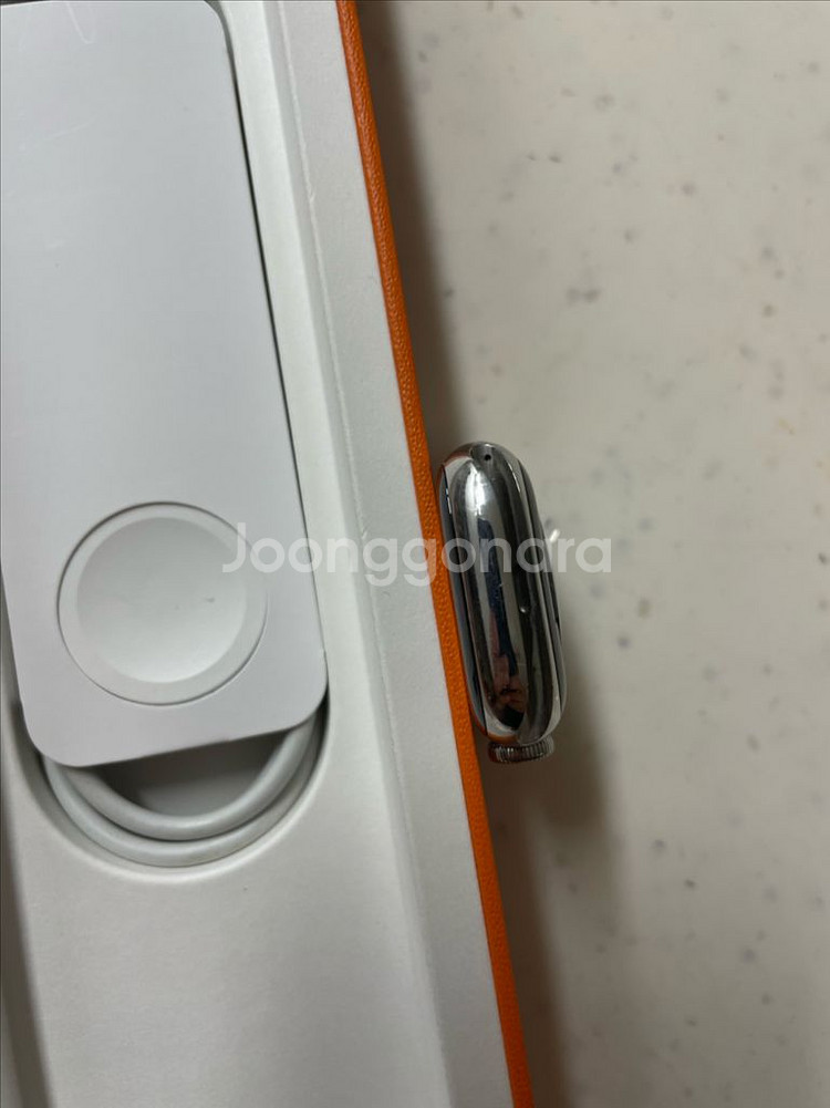 애플워치7에르메스 실버 41mm SS급--5