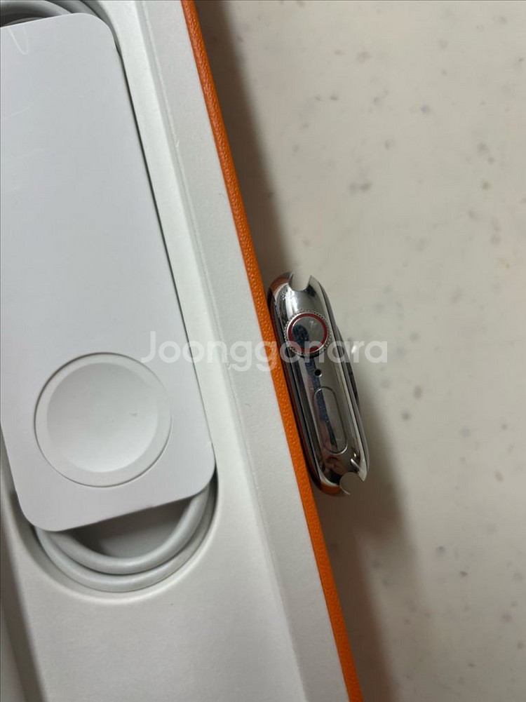 애플워치7에르메스 실버 41mm SS급--2