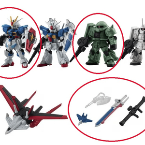 앙상블 24탄 - 임펄스, 자쿠 고기동형, 무기세트