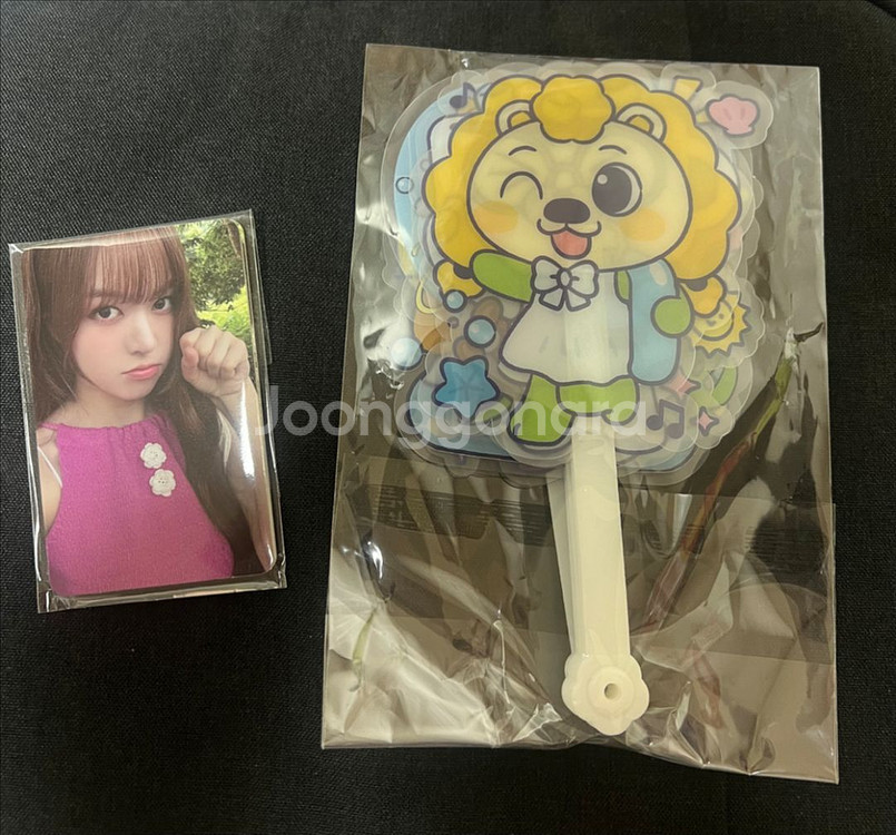 엔믹스 팬미팅 입장 포카 + 부채--0