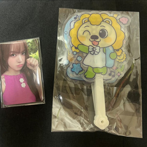 엔믹스 팬미팅 입장 포카 + 부채