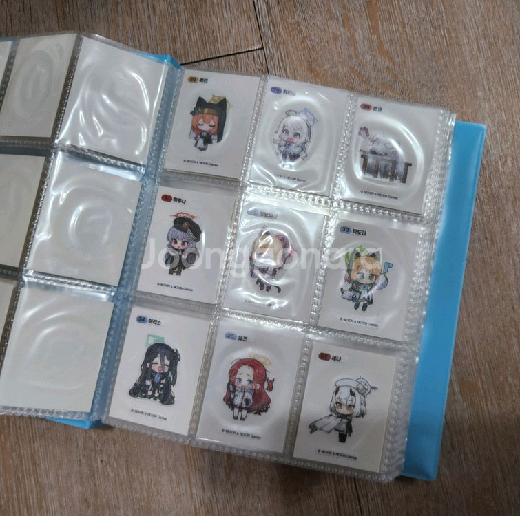 블루 아카이브 띠부씰 71종 + 콜렉터북 및 굿즈--4