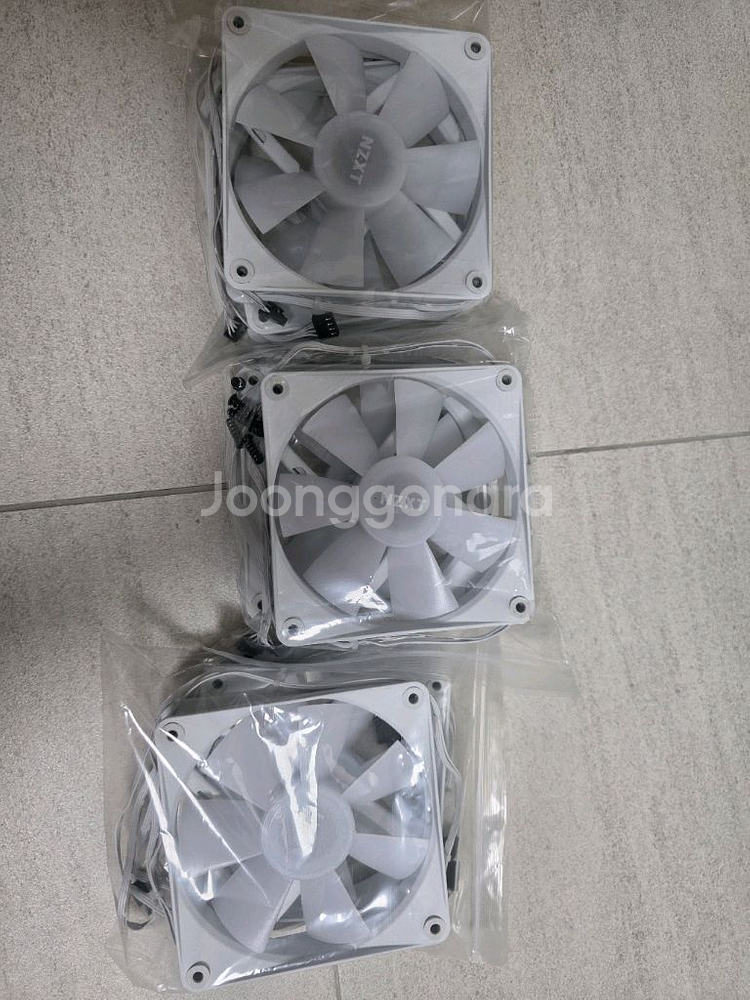 nzxt f120 rgb whtie 6개/ nzxt r--0