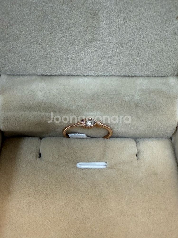 14k 물고기 반지--2