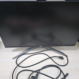 모니터 알파스캔aoc24g2프리싱크 무결점144