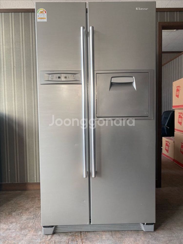 550리터 중고냉장고--0