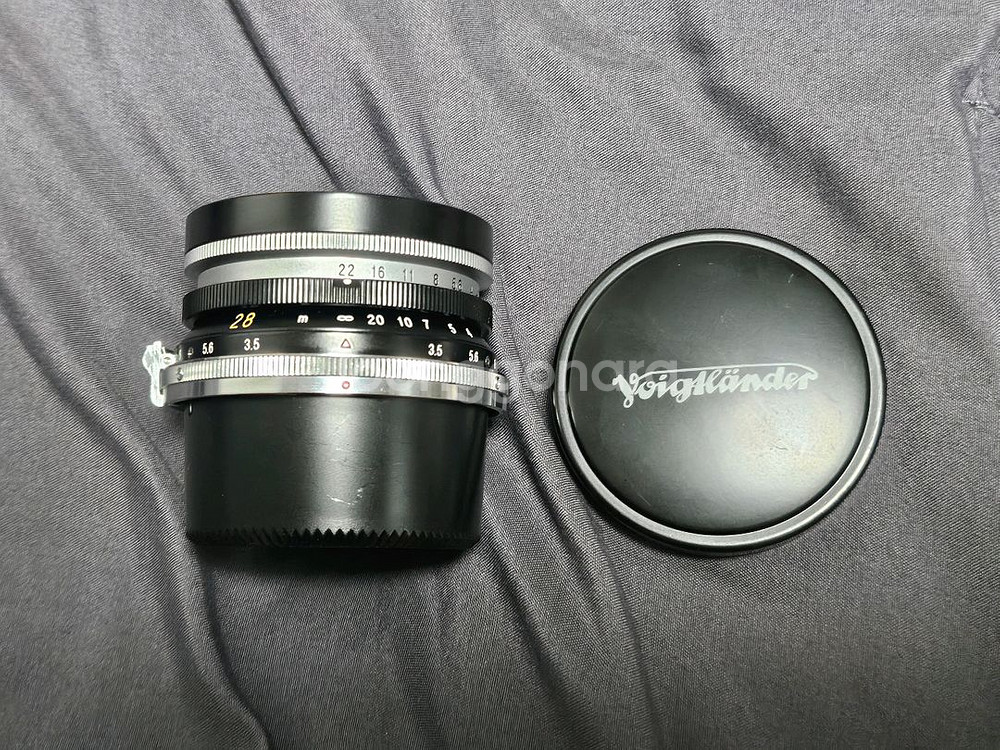 보이그랜더 SC Skopar 28mm 및 뷰파인더 판매--3