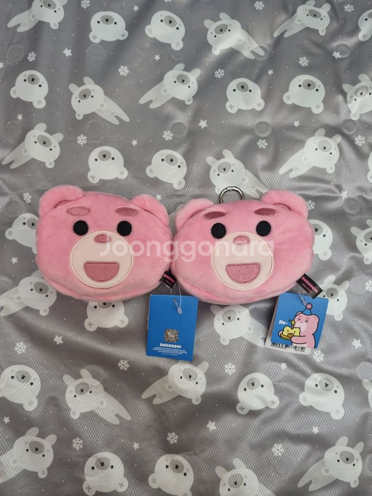 새상품 벨리곰 파우치 동전지갑 지갑 인형 곰 키링--0