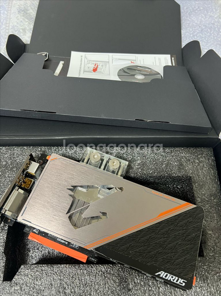1080ti 11g 어로스 익스트림 워터블럭 팝니다--1