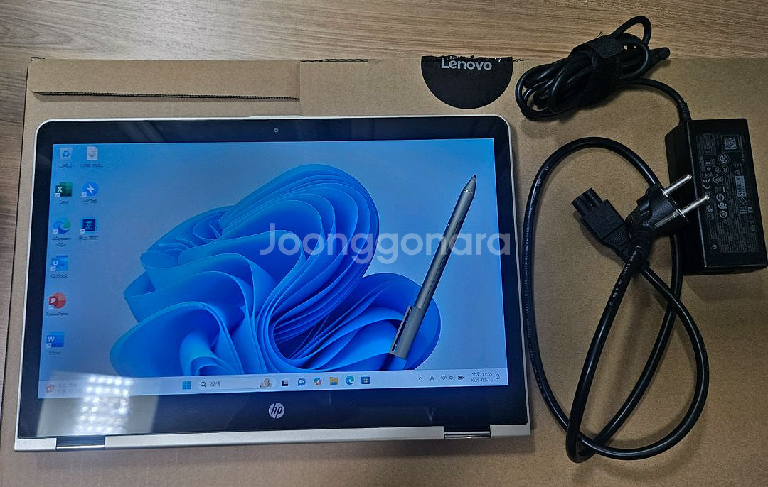 HP 파빌리온 14인치 x360 컨버터블 노트북--5