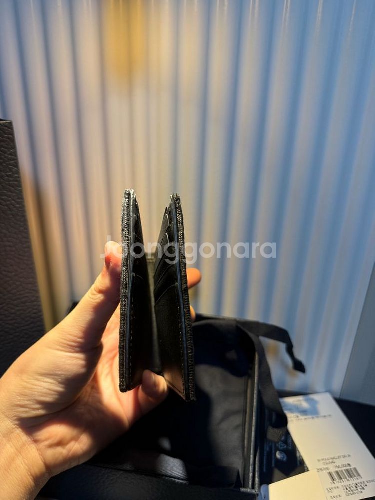 (새상품급) 디올 오블리크 반지갑--3
