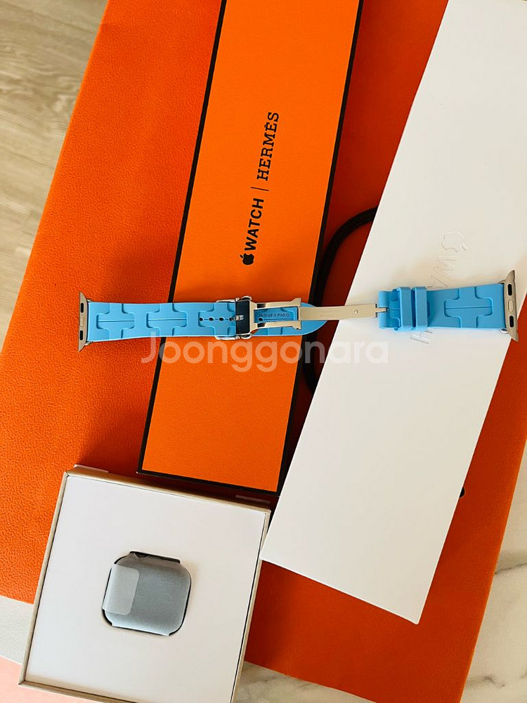 (리퍼)애플워치7 41mm 스뎅+ 에르메스 킬림41mm--8