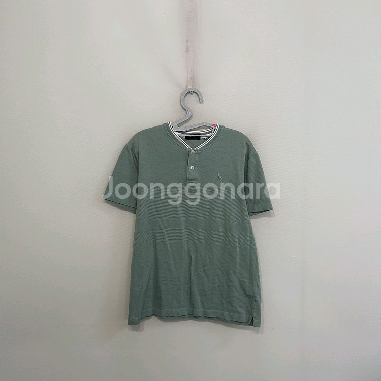 헤지스 남성 반팔 티셔츠 100--0