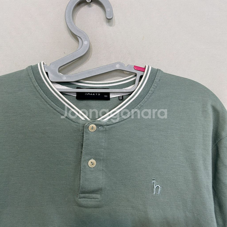 헤지스 남성 반팔 티셔츠 100--1