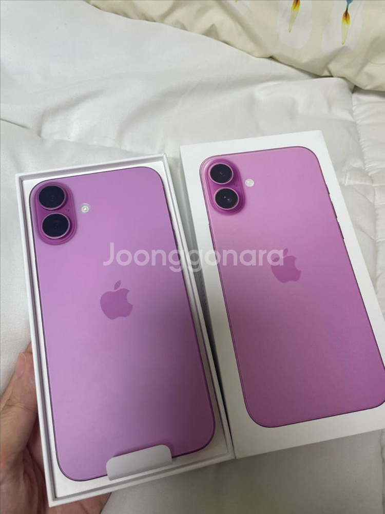 아이폰16플러스 128gb 핑크--0