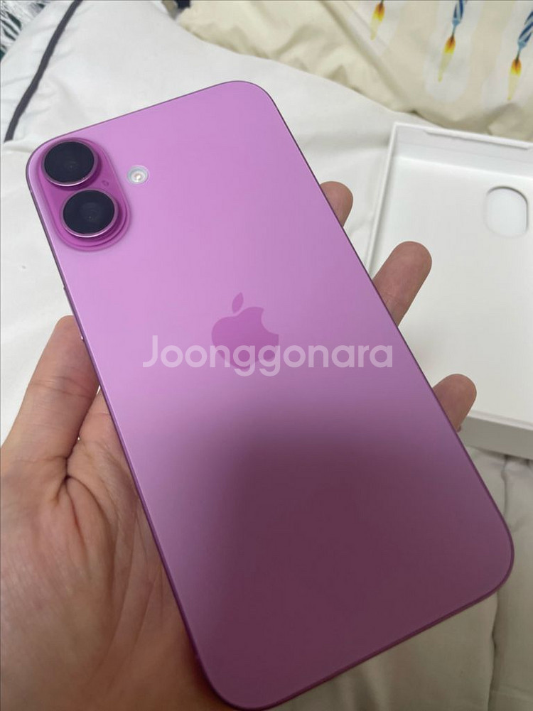 아이폰16플러스 128gb 핑크--7