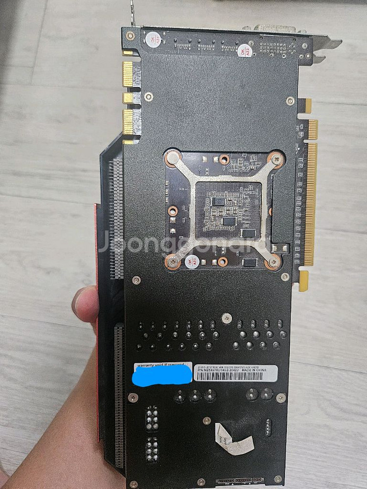 고장난 부품용 GTX 970 판매합니다--1
