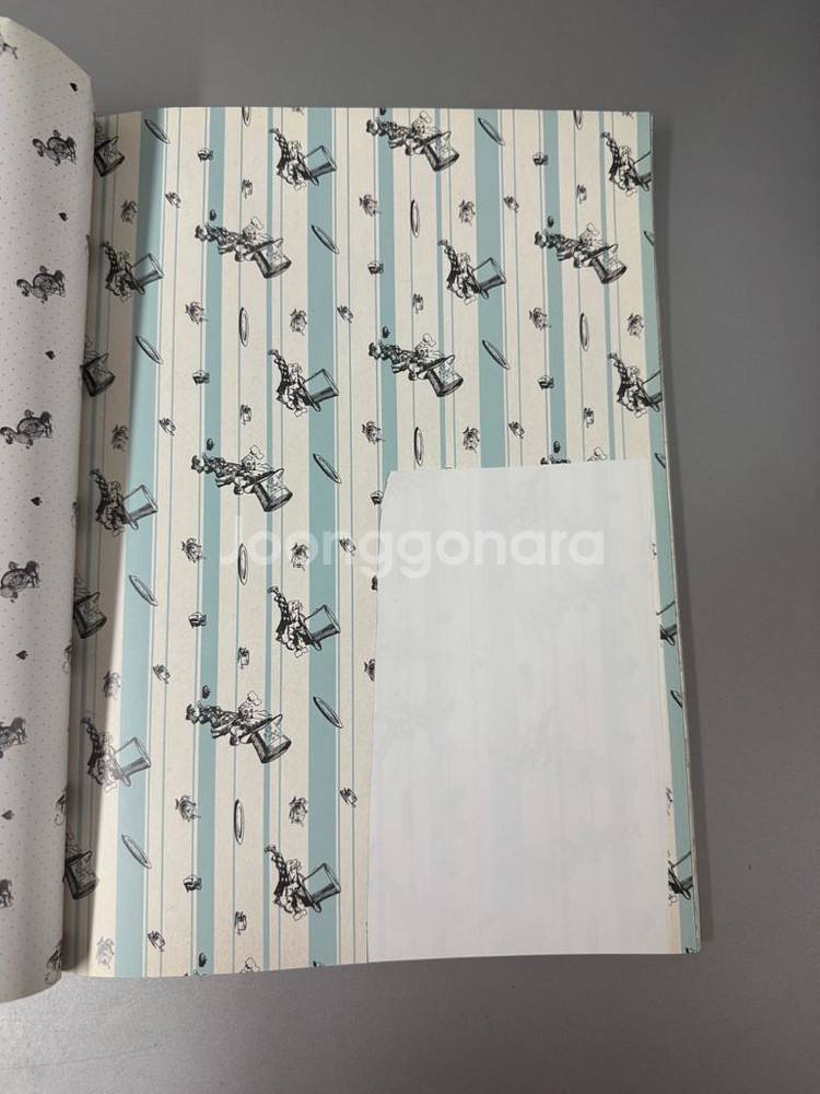 앨리스 랩핑지 포용 다꾸 랩핑북 페이퍼북--4