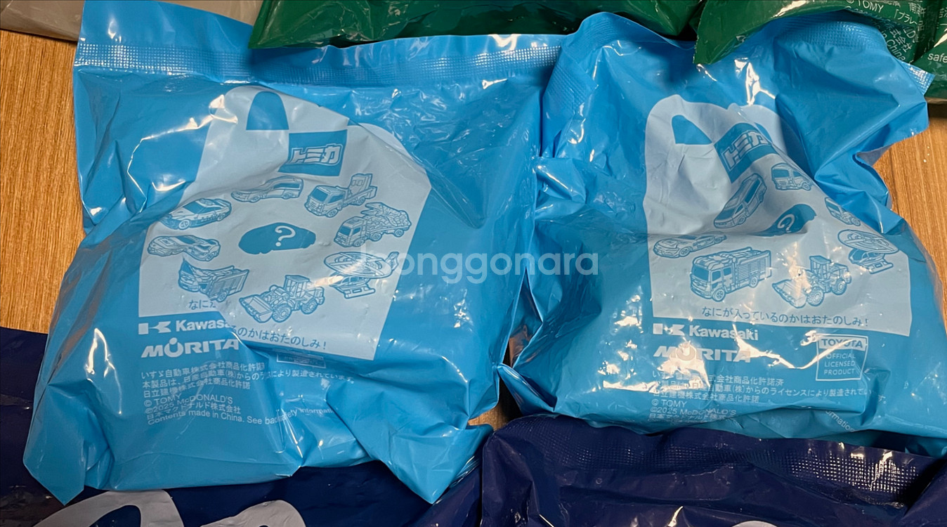 일본 맥도날드 해피밀 토이 자동차 토미카 토마스--2
