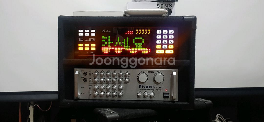 금영 이동식노래방기기--3