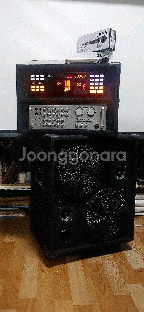 금영 이동식노래방기기--2