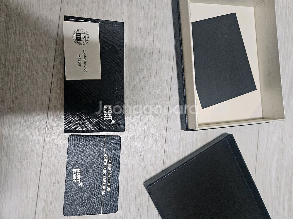 몽블랑 사토리얼 반지갑 새상품 매장판--8