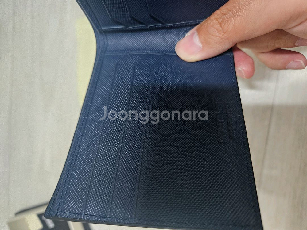 몽블랑 사토리얼 반지갑 새상품 매장판--7