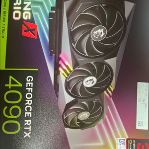RTX4090 msi 트리오 팔아요