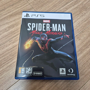 PS5 스파이더맨 마일스 모랄레스 (배송비포함)