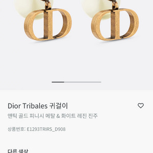 (정품) 디올 트라이벌 귀걸이