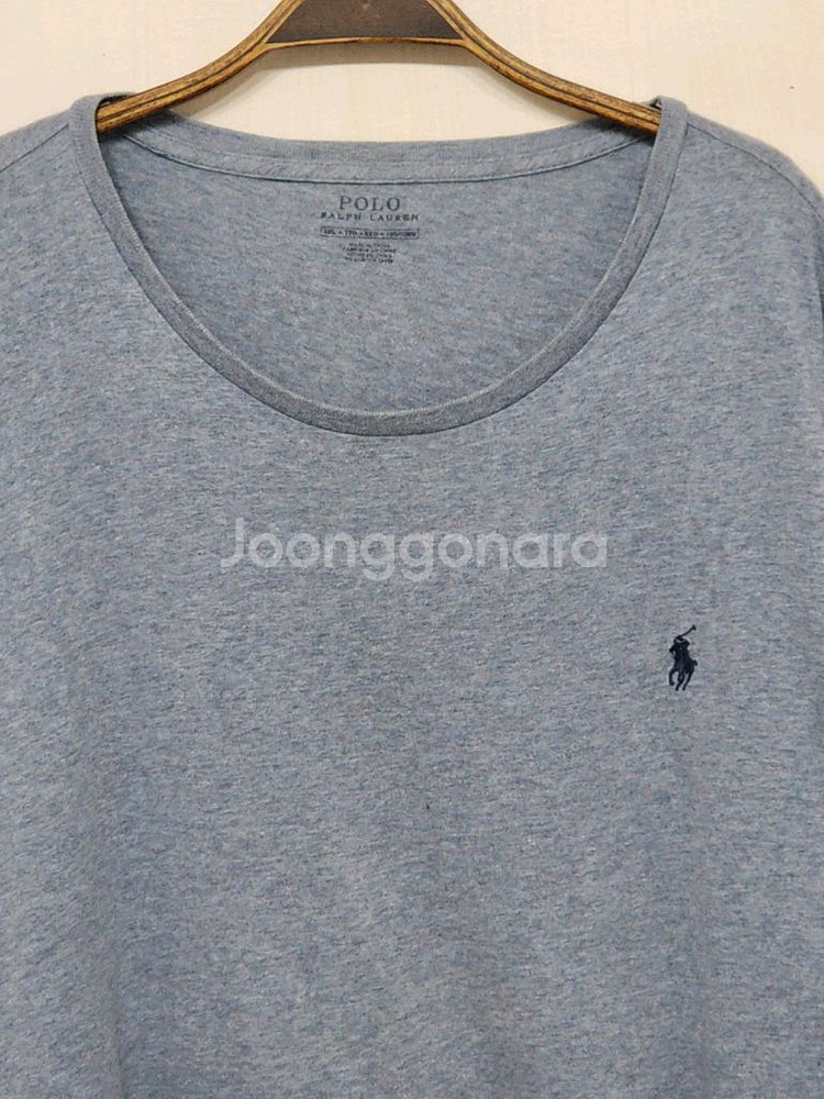 (3XL) 랄프로렌 폴로 반팔티 빅사이즈 로고 면티셔츠--1