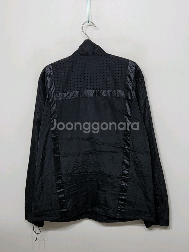 (L)코오롱스포츠 바람막이 점퍼 블랙 등산복 메쉬 자켓--4