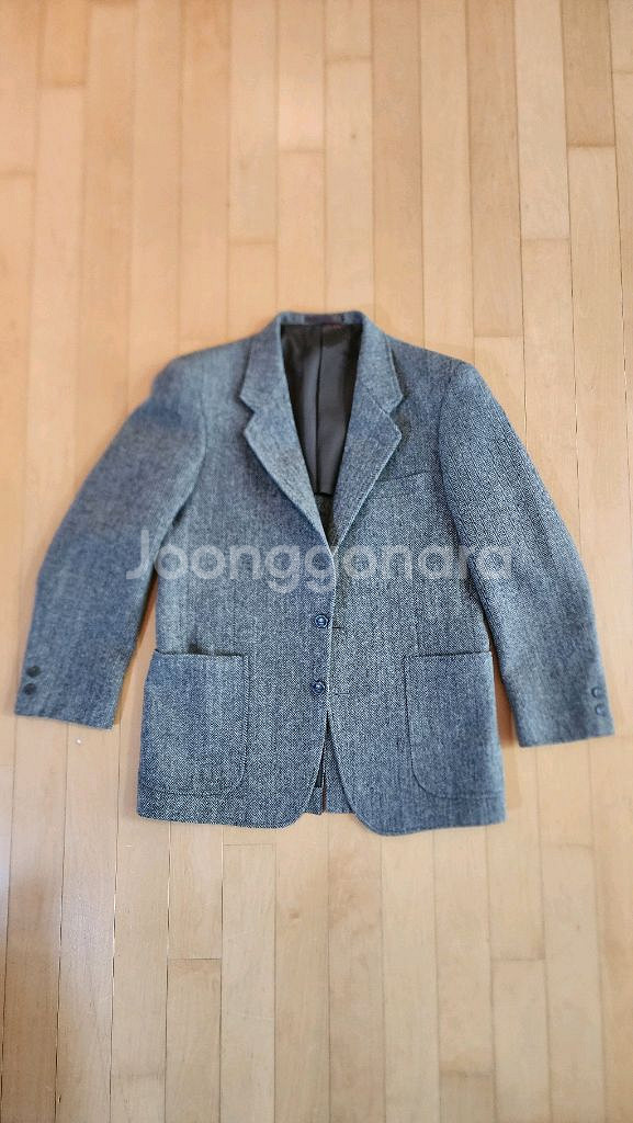 헤링본 그레이/브라운 울자켓 M--0