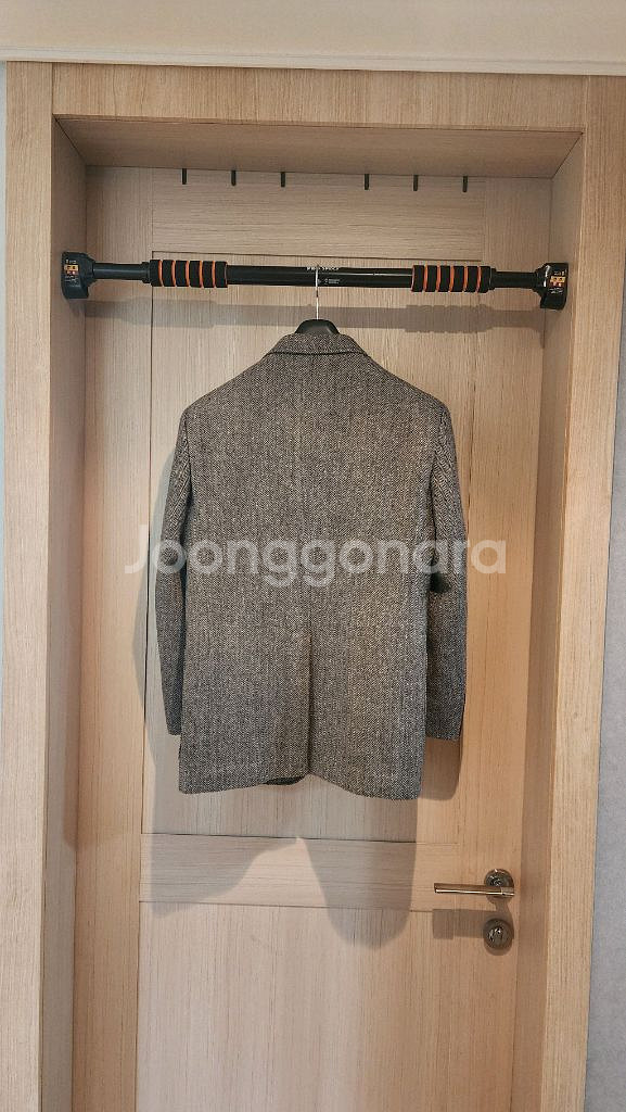 헤링본 그레이/브라운 울자켓 M--8