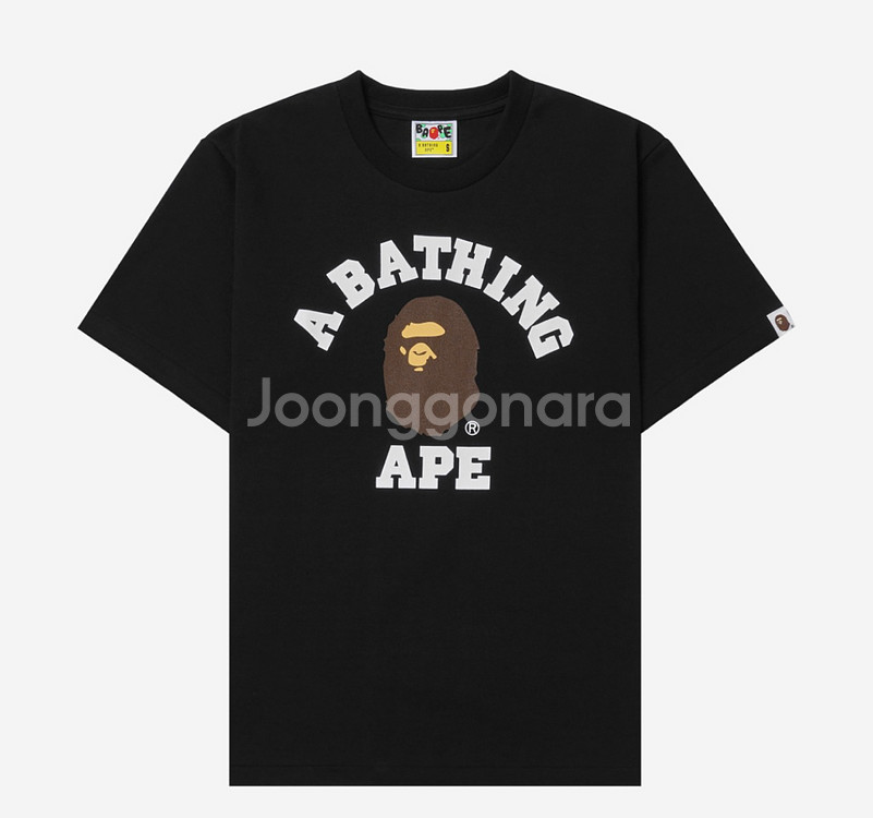 <새제품>베이프 컬리지 티셔츠 2XL--0