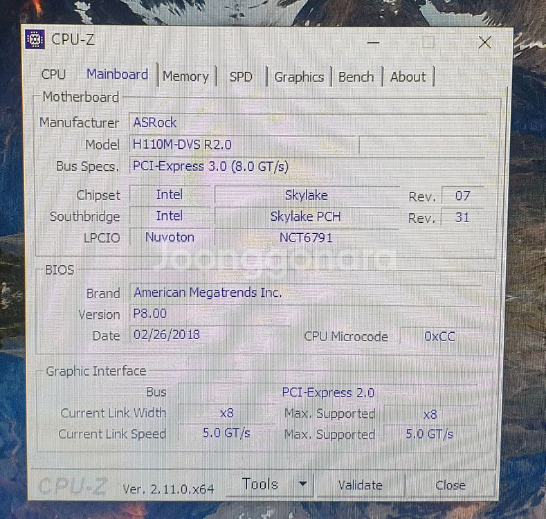 asrock 메인보드 h110m-dvs r2.0--1