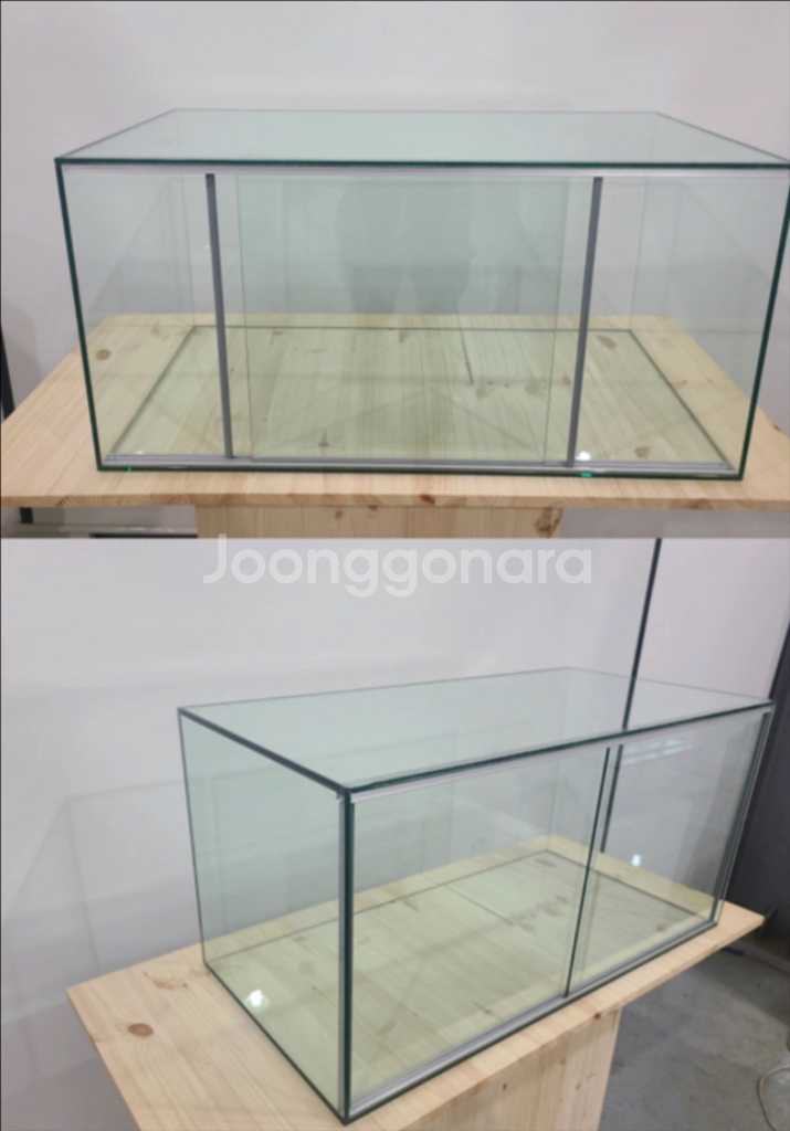 디저트 카페 강화유리 진열장 쇼케이스(내부조명있음)--1