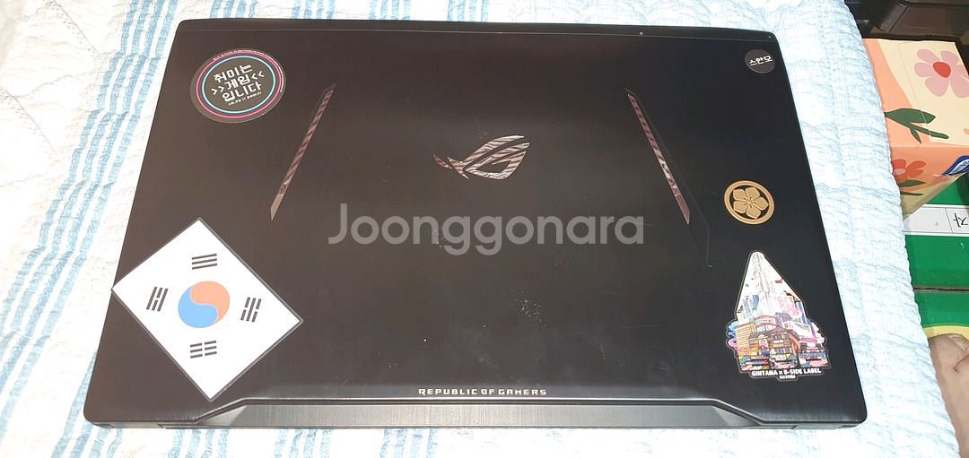 노트북 게이밍노트북 아수스 gl702zc 라이젠. 부품--2